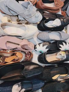 Embroidered Heel Mules