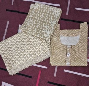 Straight Palazzo Suit Set