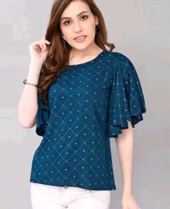 Flared Denim Trouser &amp; Top