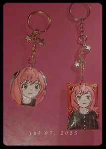 Adorable Anya Forger Keychains - Handmade! 💖