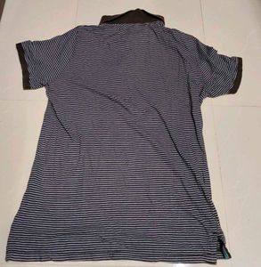 Calvin Klein Striped Polo T-shirt