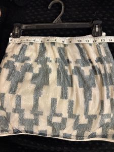 Elegant Sequins Mini Skirt