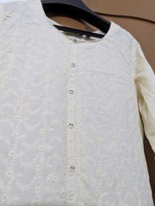 Cotton Embroidery Kurta🌝