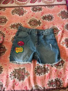 Denim Jacket and 2 shorts new