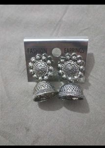 Combo Of 4 Oxidized Earring