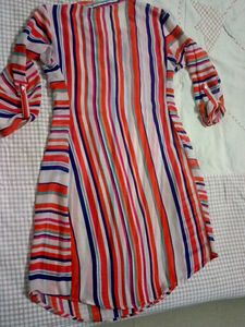 Striped Tunic Top