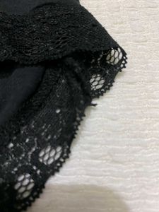 Black Lace Trim brief