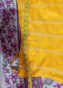 New Yellow And Pink Lehenga