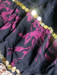 Tiered Floral Maxi Skirt