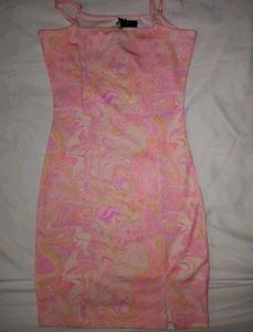 Multicolour Bodycon Dress Size:-XS