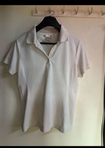 Nike White Polo Shirt
