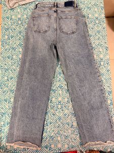 Trendy Wide Leg Jeans