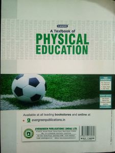 Candid Physical Education Textbook For Class 12. According To Cbse Pattern With Mcqs And Previous Year Board Questions. Extremely Helpful For Board Exam