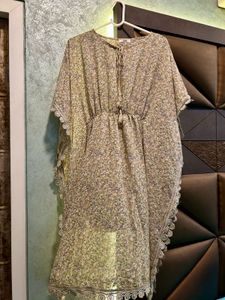 Floral Print Caftan