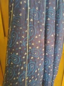 Elegant Blue Embroidered Kurta