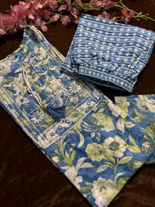 Pure Cotton Suit Set
