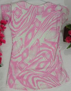 Women Pink- White Top💗