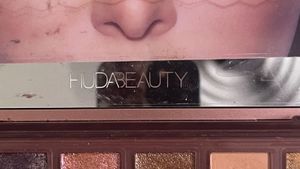 HUDA BEAUTY NAUGHTY NUDES with laneige lip mask