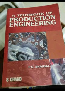 Production Engineering Textbook By P C Sharma