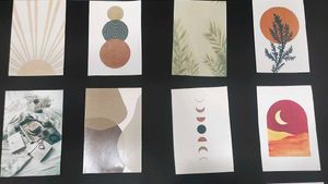 Aesthetic Print Set - boho theme