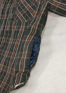 Apple Cut Checked Shirt