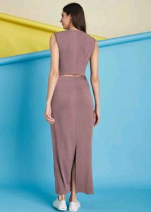 Mauve Two-Piece Dress