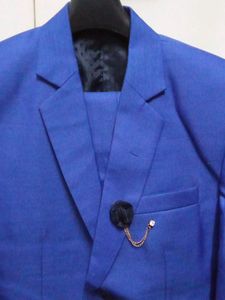 3 PIECES COAT PANT BULE COLOUR