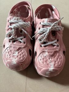 girl women Cute Pink Clogs