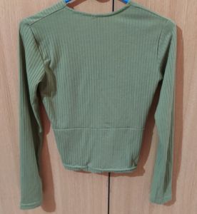 Olive Green Top