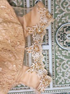 Golden Embroidery Blouse