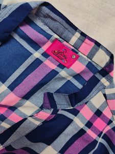 Checked Print Shirt 💌