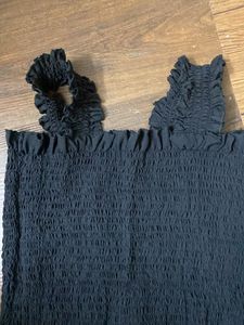 black Crop Top