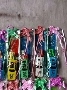 Brand New 12 Stationery Sets With Toy Car