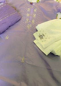 New Lavendar suit set...
