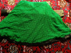 🆕️ Women Green Brocade-Brasso Kurti