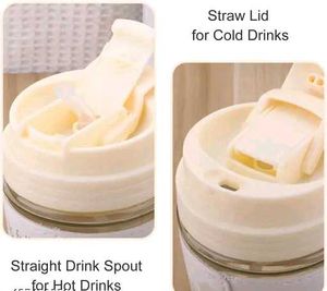 Cute Asthetic Glass Tumbler
