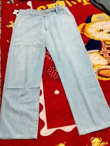 Light Wash Denim Jeans