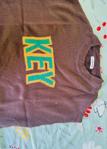woolen grey top