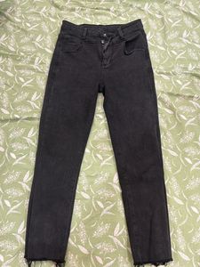 Ankle Length High Waist Jeans