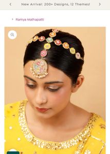 Tonoto Jewellery Set For Haldi/Mehendi