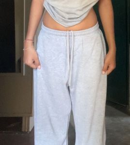 Ruched Grey Joggers( For Winters)