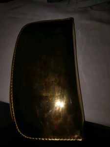 Gold Metallic Pouch