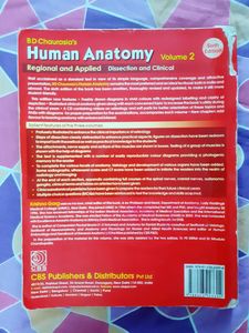 B D Chaurasia&#39;s Human Anatomy Volume-2