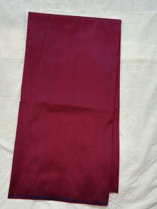🍷Wine Coloured Slub Cotton Bottom Fabric