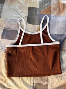 Brown Tank Top