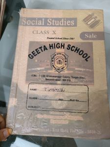 10 Class Telangana Text Books (All Subjects)