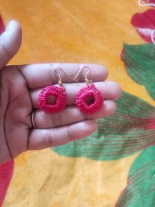 Handmade Silk Thread  Earrings Set Of 04