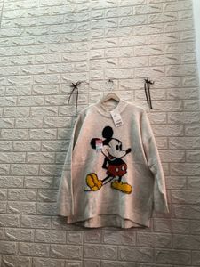 thrifted Mickey Mouse Graphic Sweater🎗️