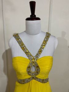 Beautiful summary, yellow , Dress