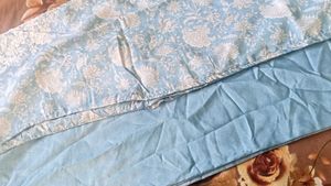 Sky Blue Embroidered Suit
